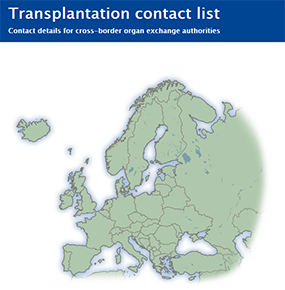 Transplantation contact list